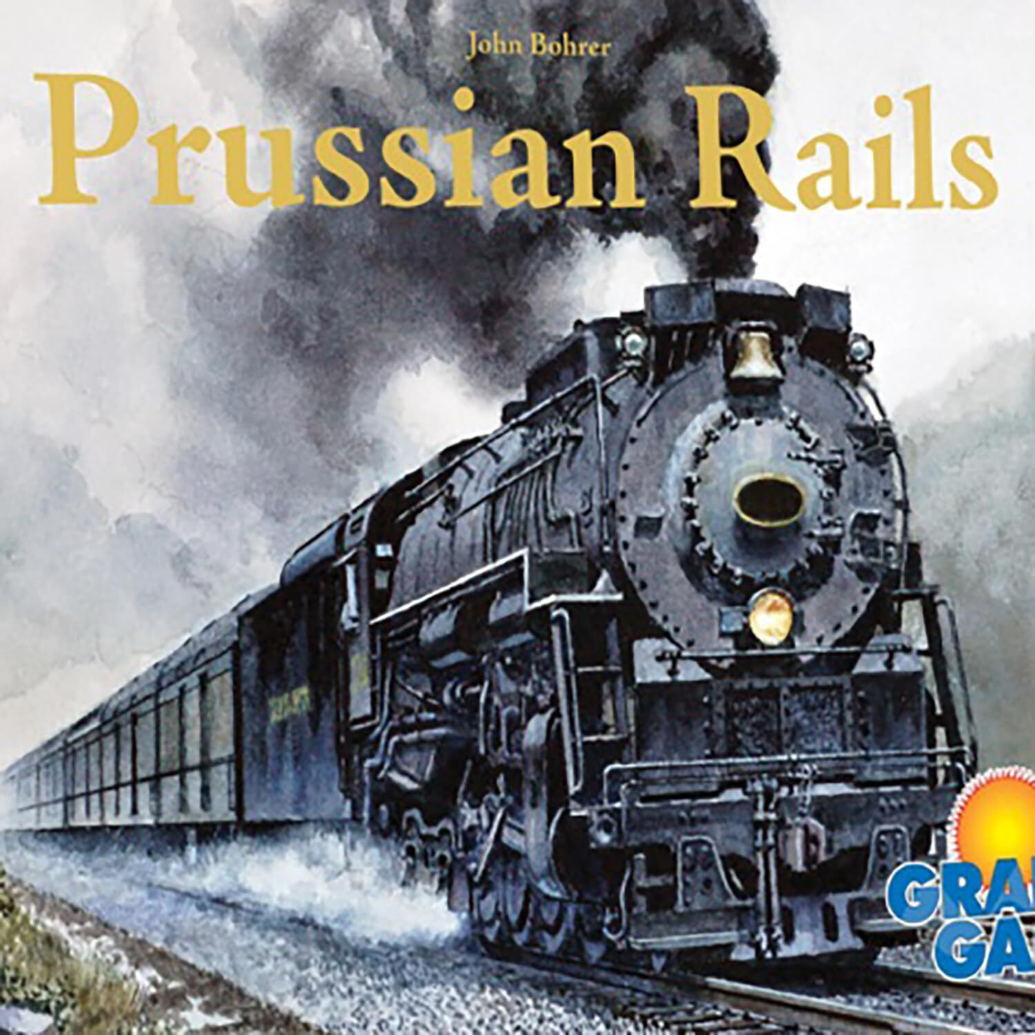 Rio Grande Games Prussian Rails - Build Railroads Across All of Germany, Train Board Game, Ages 14+, 3-5 Players, 90-120 Min