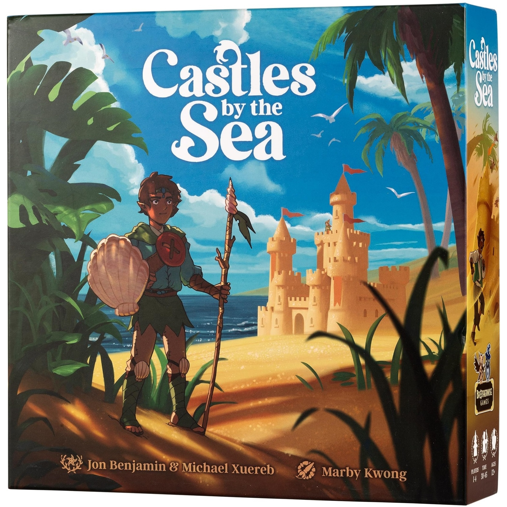 Castles by The Sea by Brotherwise Games, Strategy Board Game