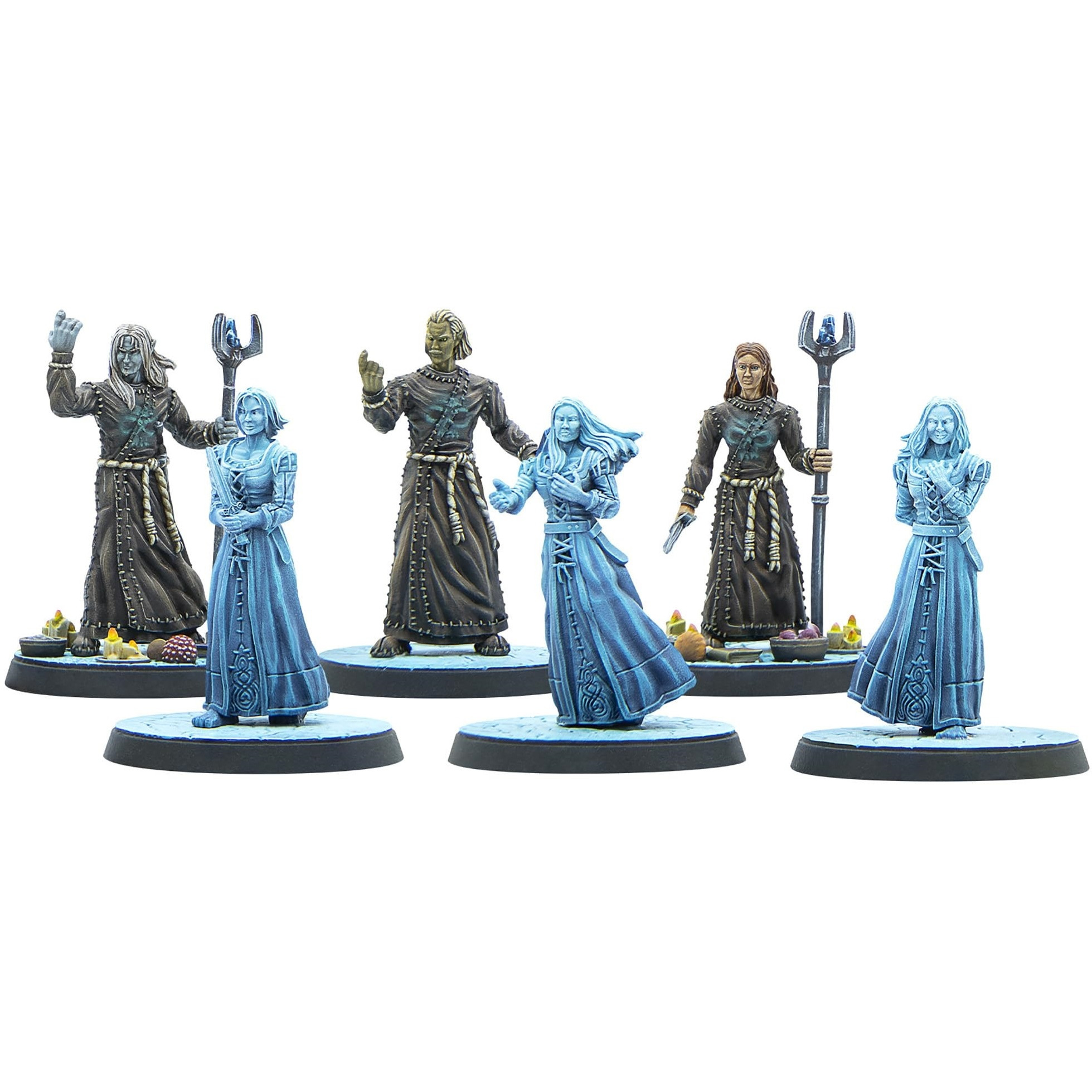 Modiphius The Elder Scrolls Call to Arms - Ghosts of Yngvild - 6 Figure Resin Expansion, Chapter 4, Unpainted, 32mm RPG Miniatures w/ Scenic Bases