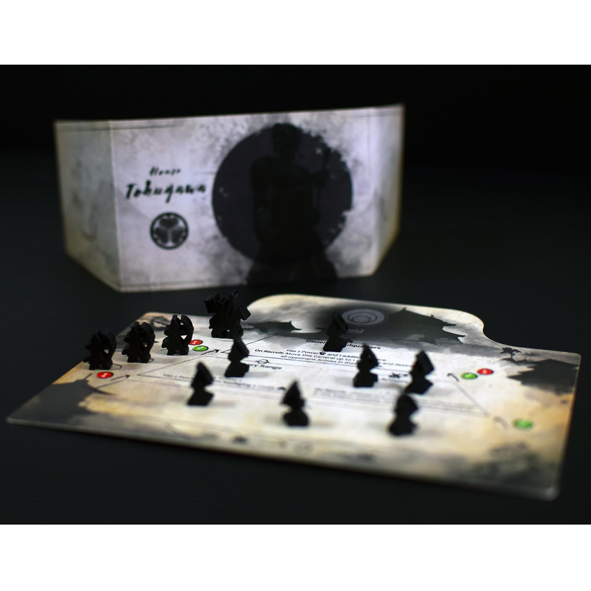 Archona Games Small Samurai Empires Rise of Tokugawa - Expansion Board Game, Area Control Game in Feudal Japan, Ages 13+, 1-5 Players, White