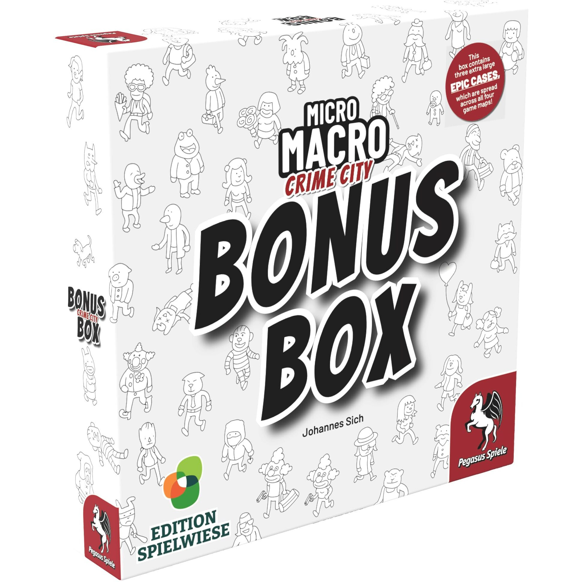 Micro Macro Crime City Bonus Box - Tabletop Mystery Game Expansion