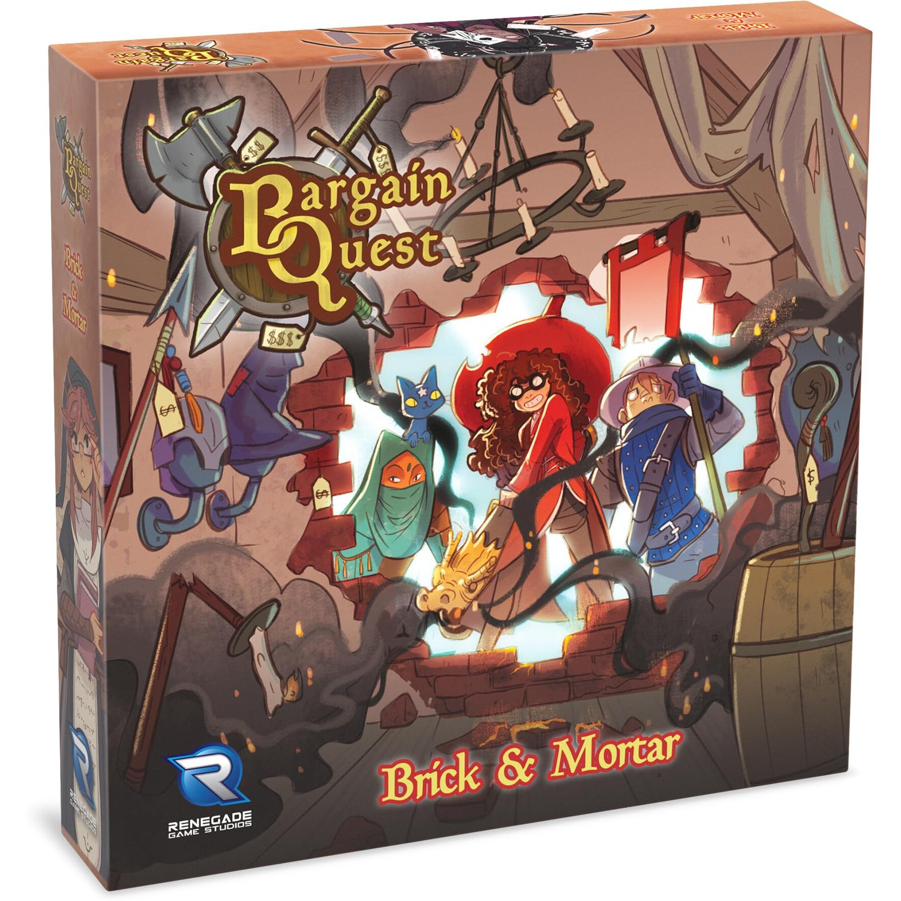 Renegade Game Studios Bargain Quest Brick & Mortar Expansion