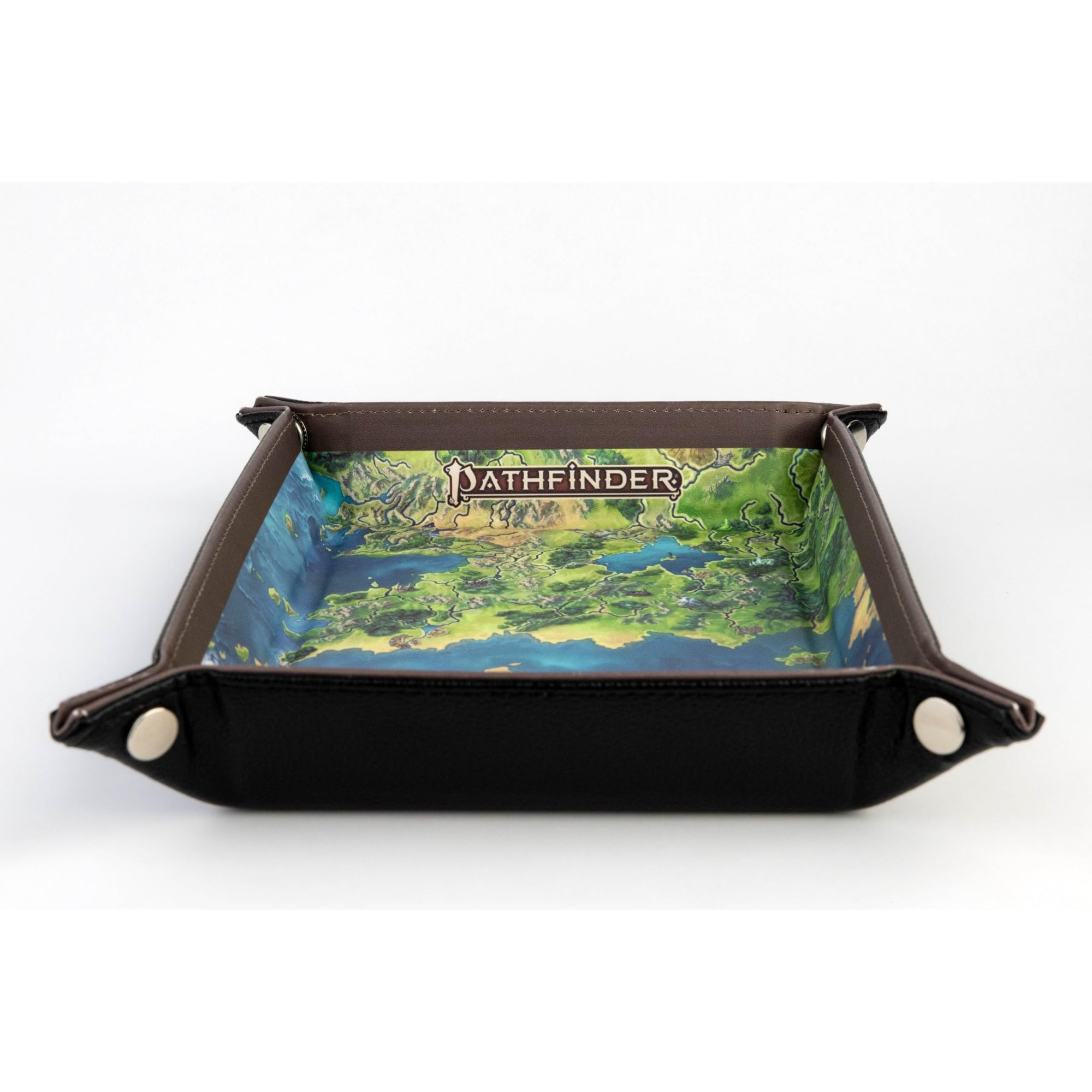 Metallic Dice Games FanRoll Officially Licensed Pathfinder Map Dice Tray