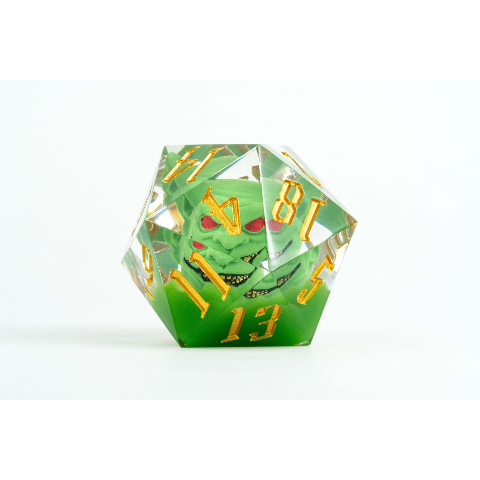 FanRoll by Metallic Dice Games 55mm Pathfinder Goblin Mammoth d20