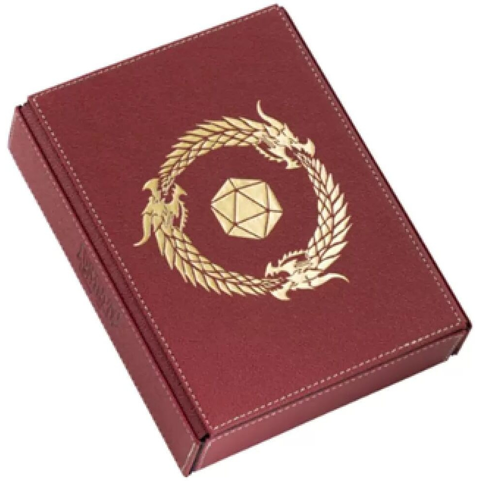 Dragon Shield RPG Dice Companion - Blood Red - Durable and Sturdy Dice Companion - Compatible with Board Games, D&D DND Dungeons and Dragons, and TCGs/OCGs