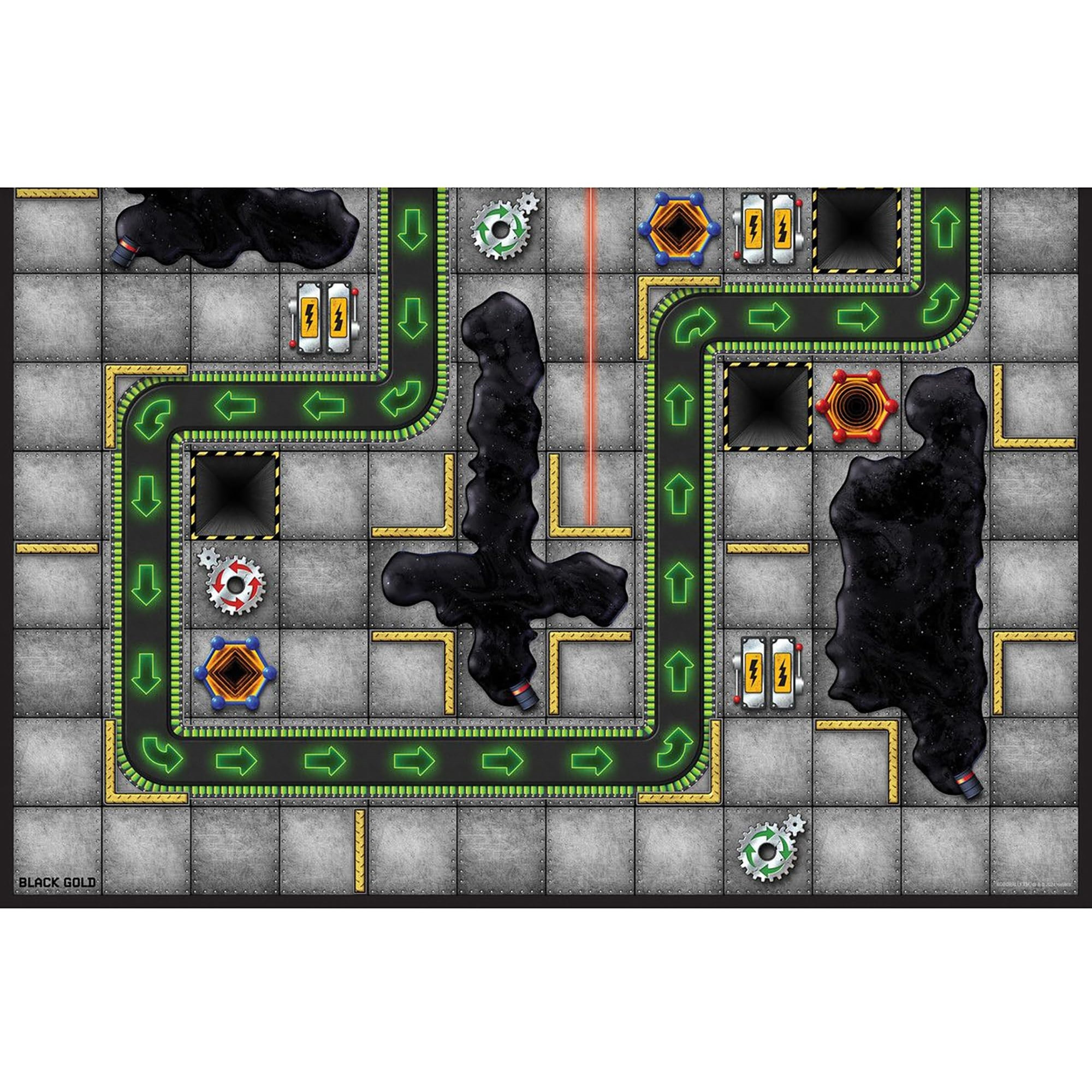 Renegade Game Studios Robo Rally - Thrills & Spills Expansion - Strategy Programmed Movement Board Game, Racetrack, New Grids, Ages 12+, 2-6 Players