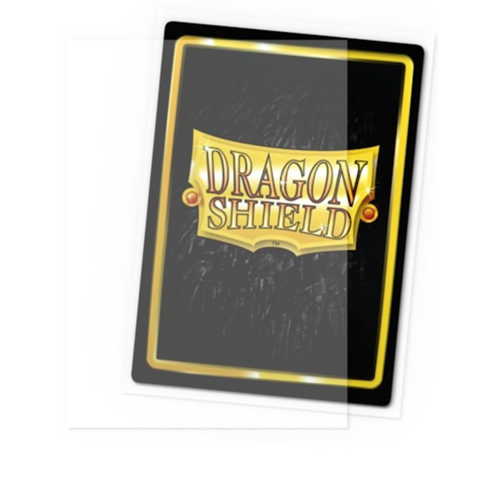 Dragon Shield Sleeves - Matte NonGlare Clear V2 100 CT - Card Sleeves - Smooth & Tough - Compatible with Pokmon, Magic The Gathering Cards & Digimon MTG TCG OCG & Hockey Cards