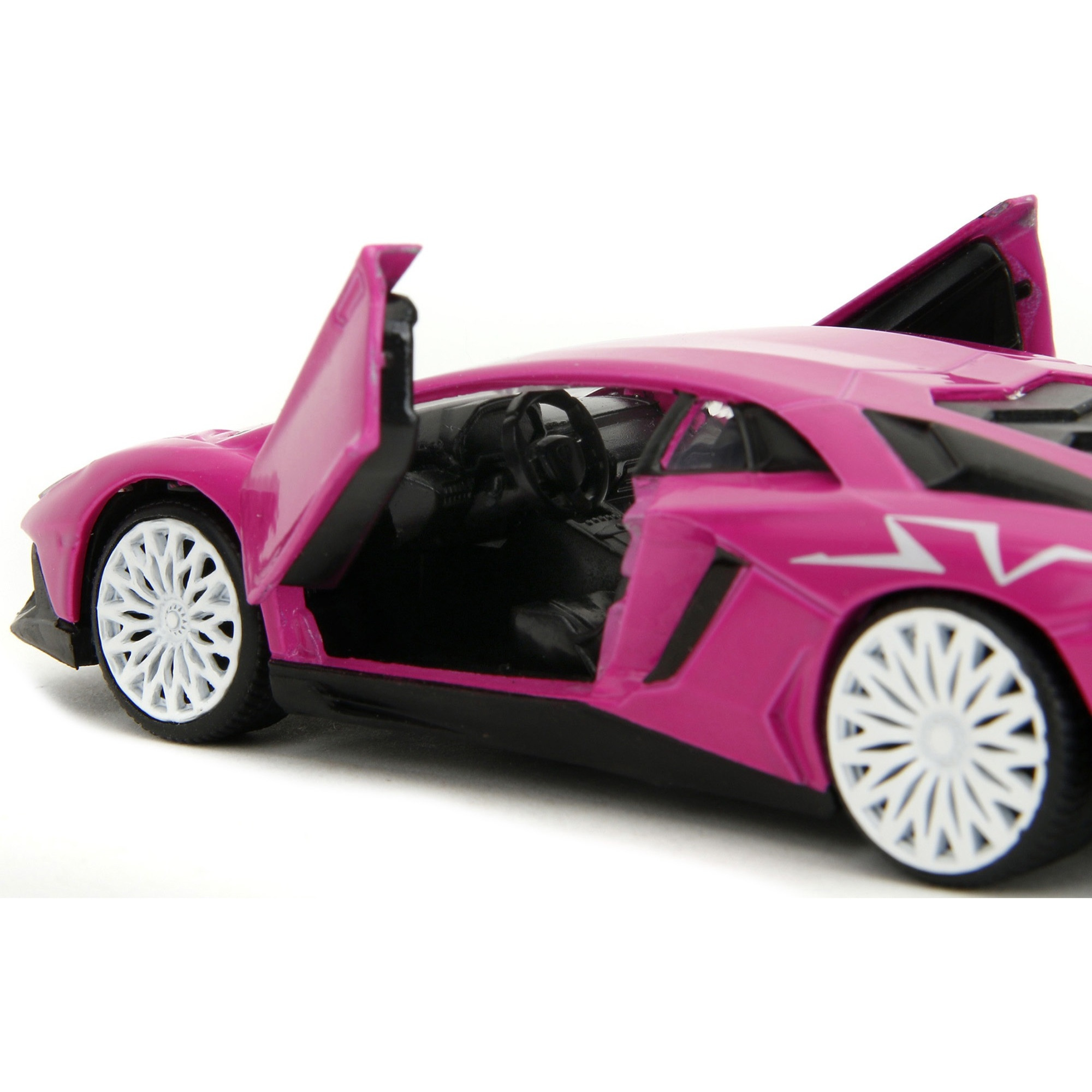 Lamborghini Aventador SV Pink &quotPink Slips" Series 1/32 Diecast Model Car by Jada
