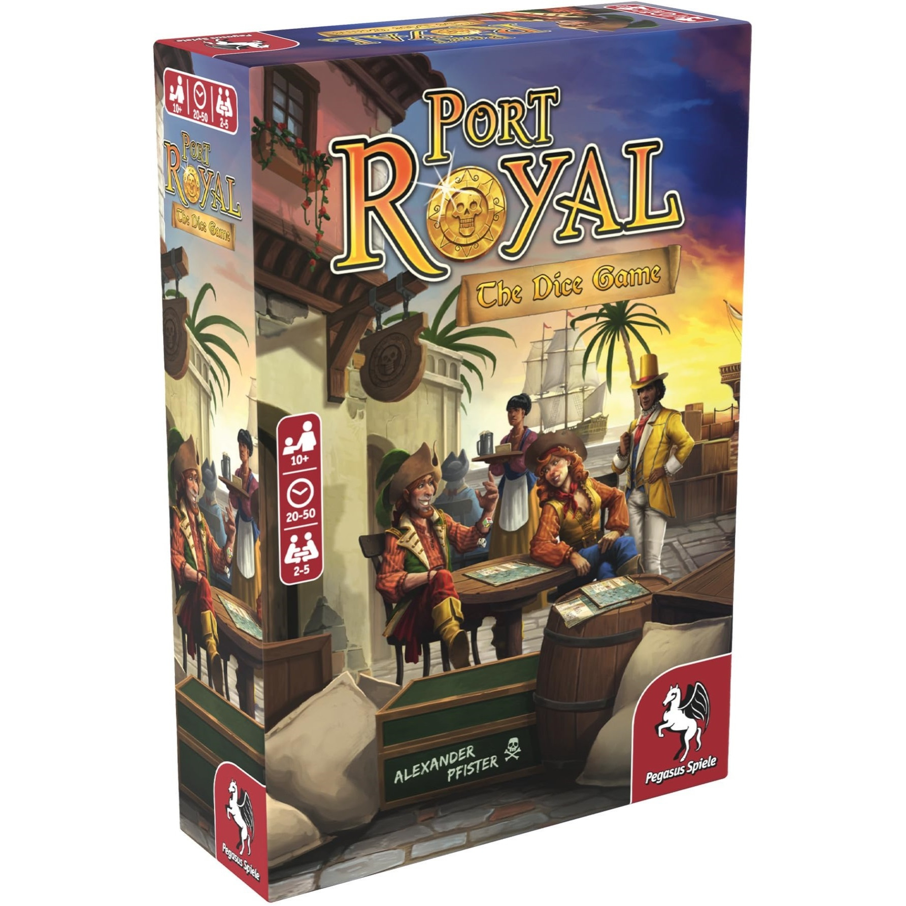 Pegasus Spiele Port Royal The Dice Game