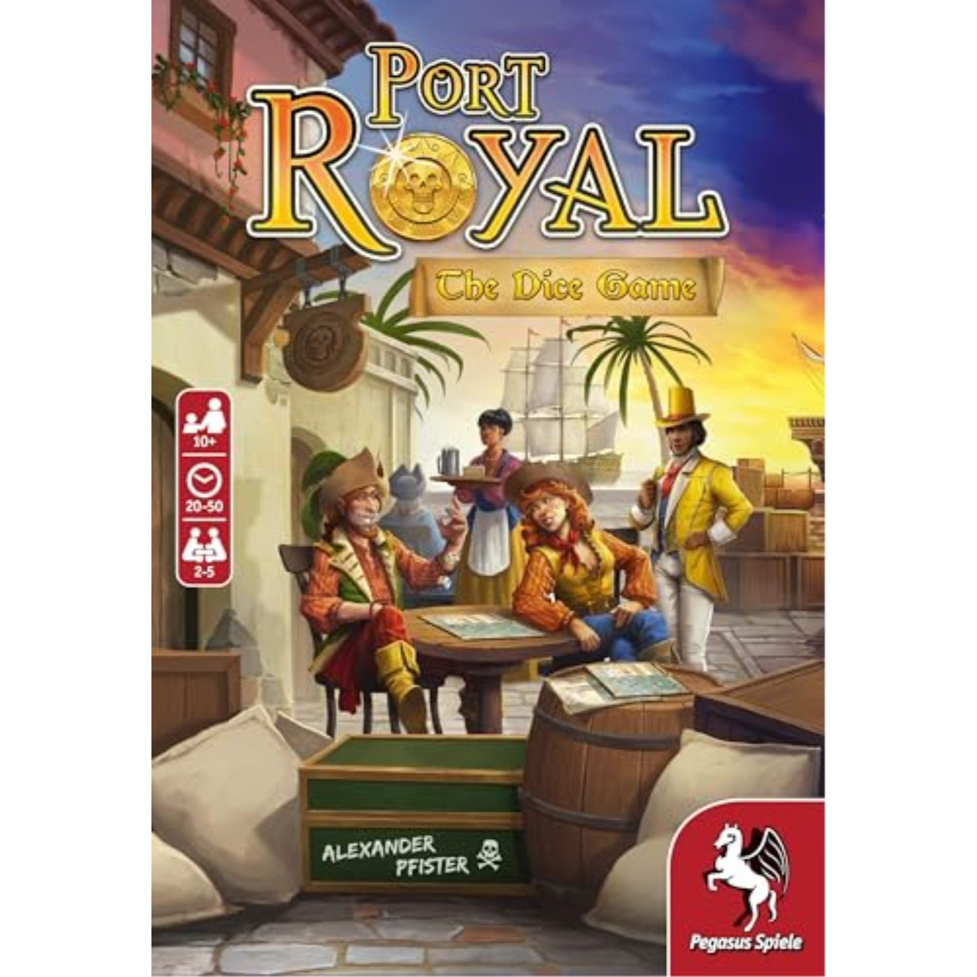 Pegasus Spiele Port Royal The Dice Game