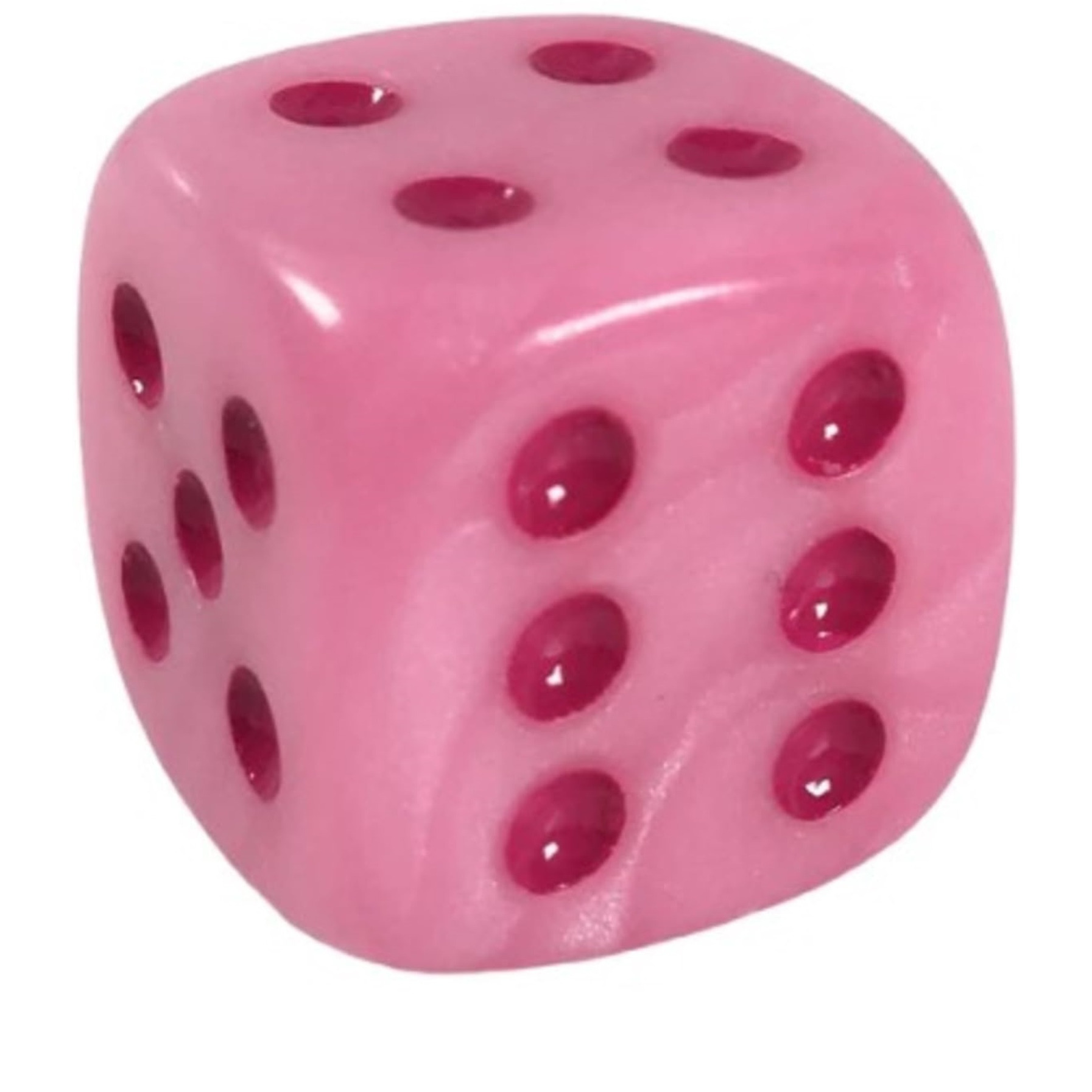 Role 4 Initiative d6 18mm Faerie Dragon Shimmer w/White (12)