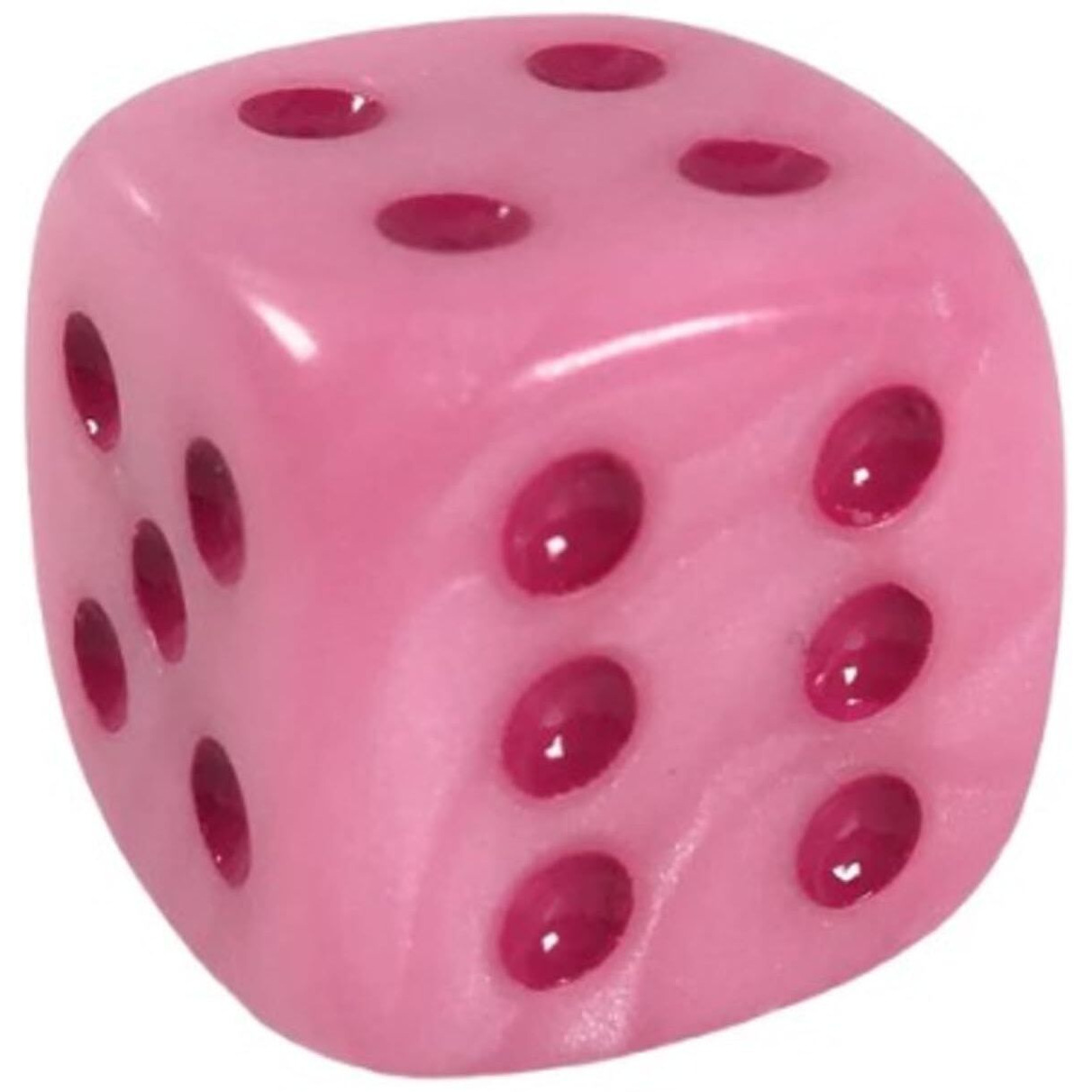 Role 4 Initiative d6 18mm Faerie Dragon Shimmer w/White (12)