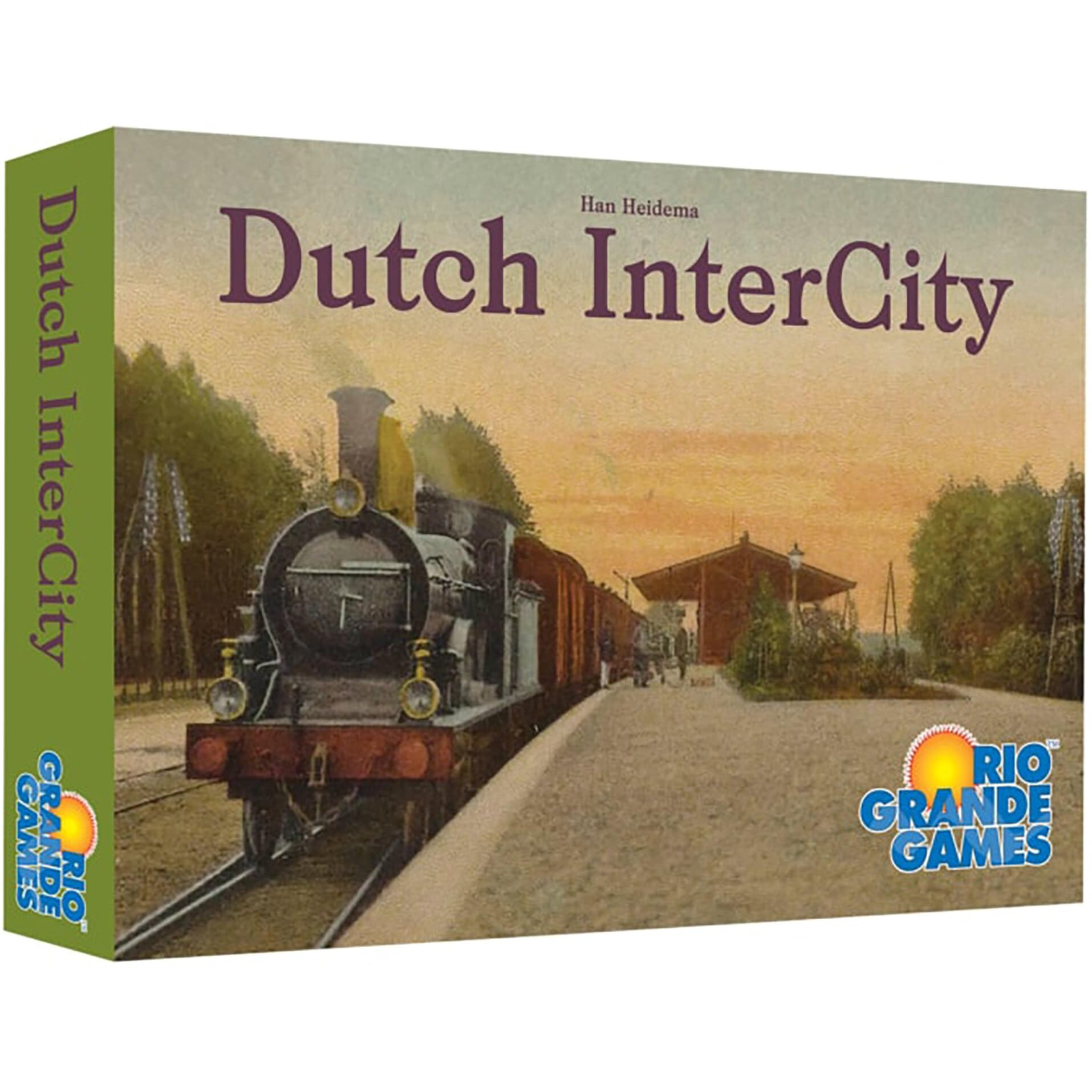 Rio Grande Games Dutch Intercity, 3-6 Players, Train Games, Home, Indoor