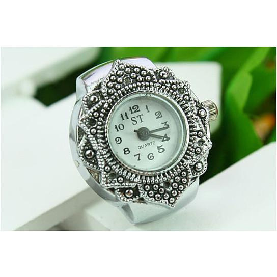 Victoria Ring Watch With Intricate Design(D0102HE6T7W)