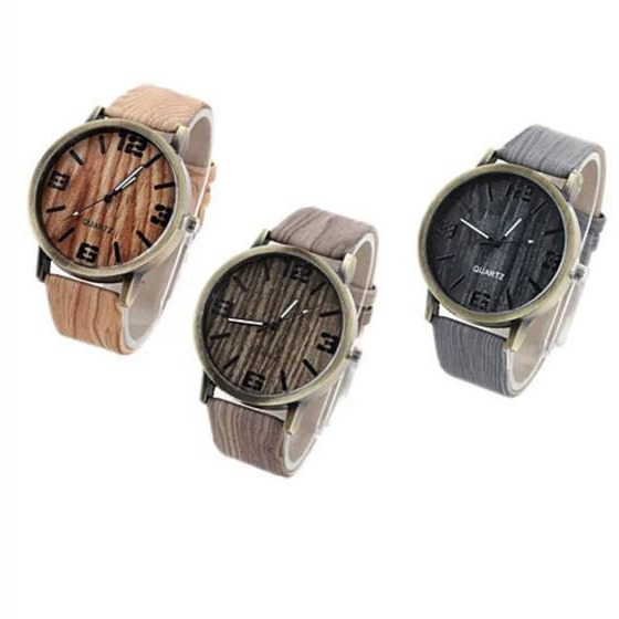 Woodchuck Wood grain Style Exotic Watches(D0102HE6TJV)