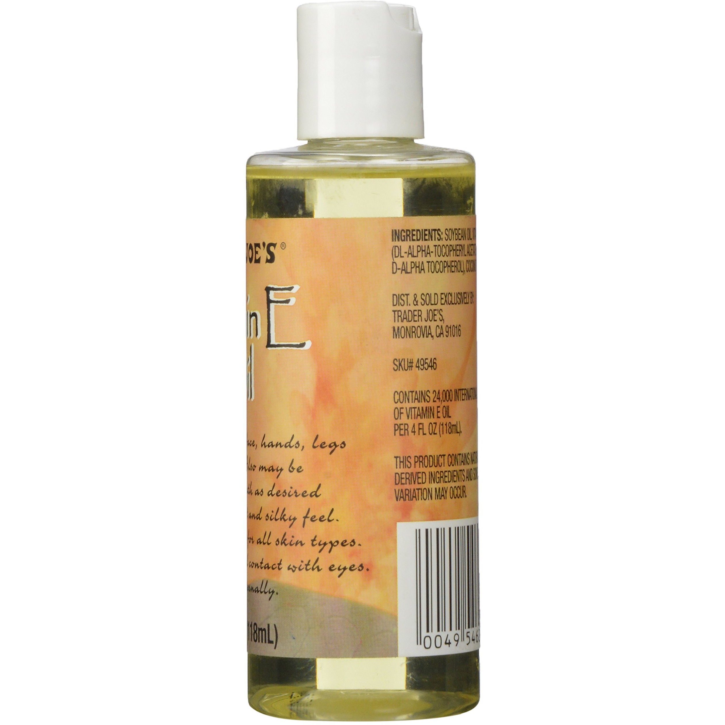 Trader Joe 's Vitamin Oil E  4 Ounce