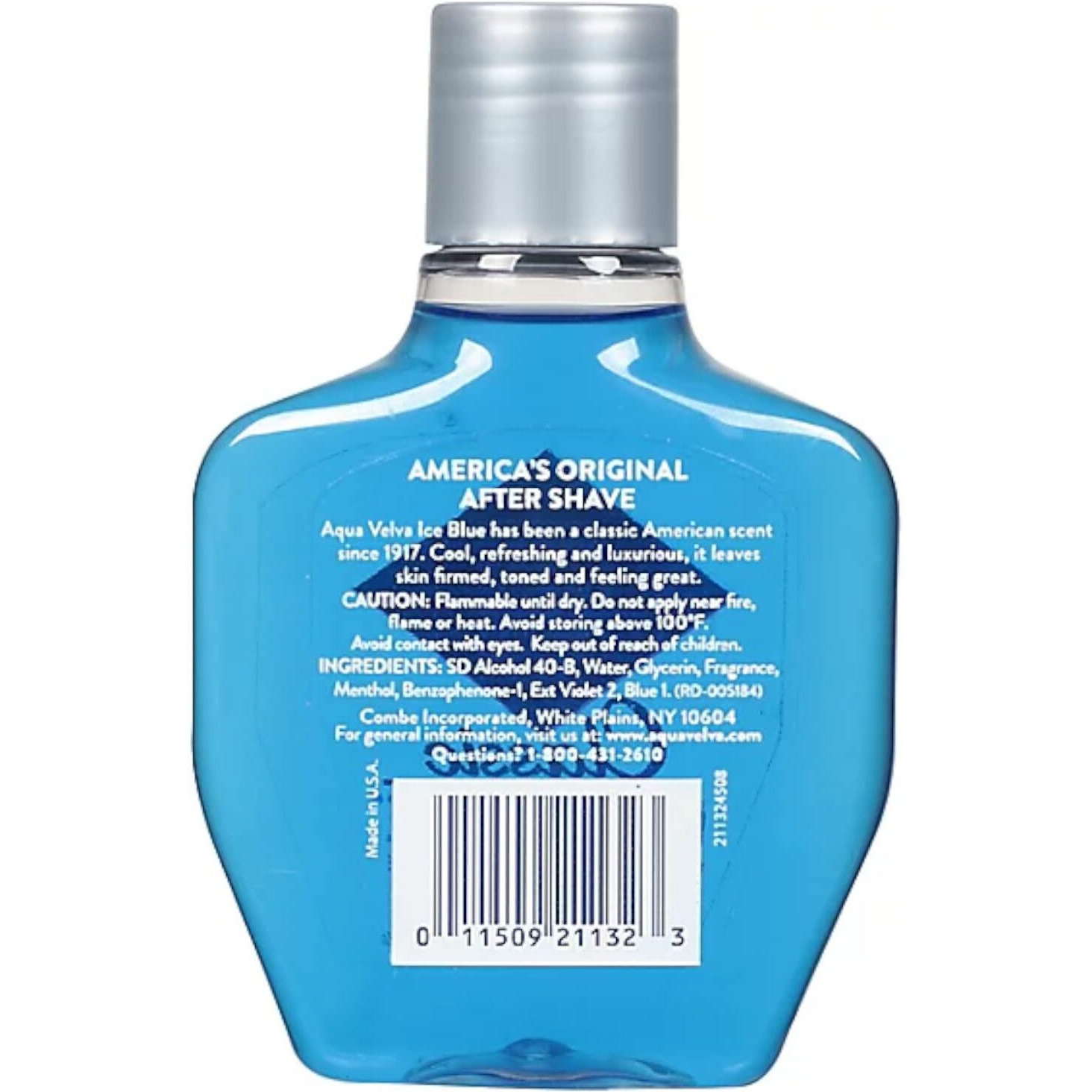 Aqua Velva Ice Blue After Shave 3.5 Ounce (103Ml) (6 Pack)