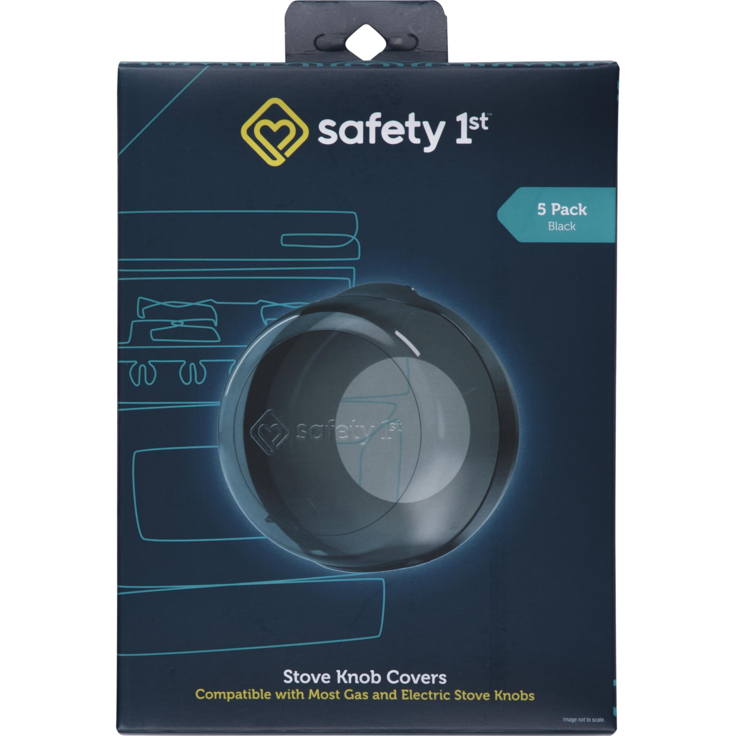 Safety 1St Stove Knob Covers  5 Count