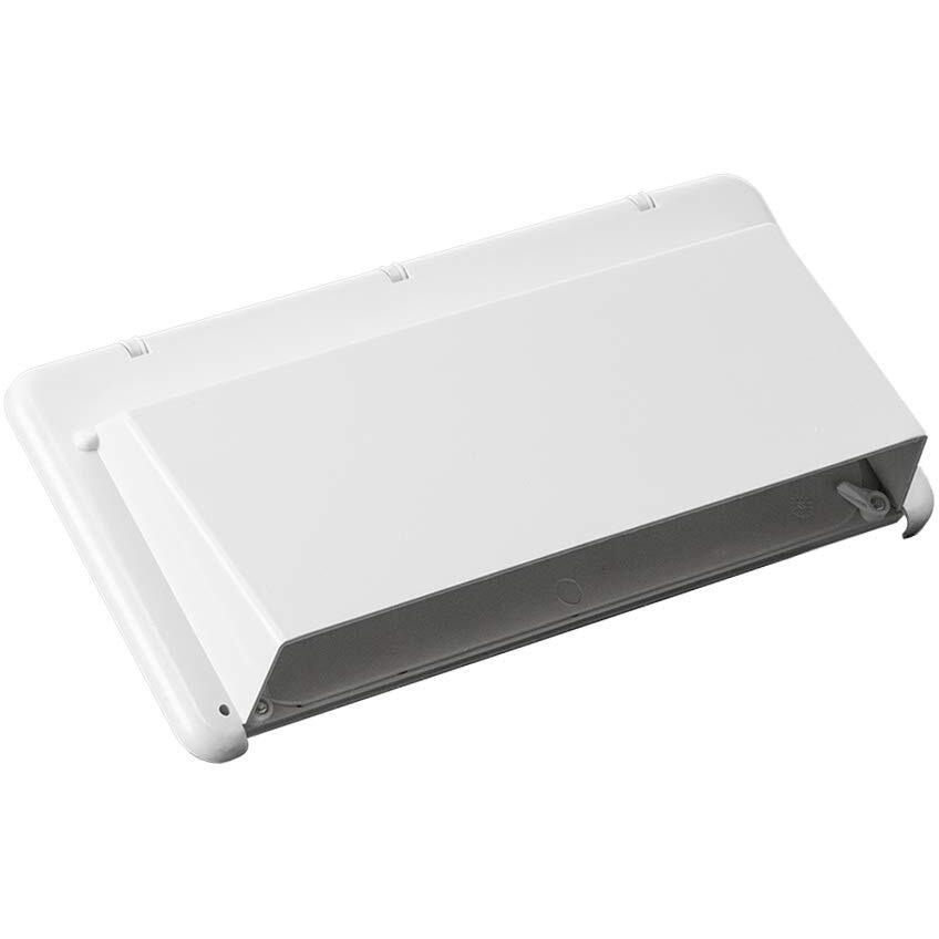 Hengs (J116Awh-C Exhaust Vent Cover - Rv Range Hood Ventrv Range Hood Cover (White)