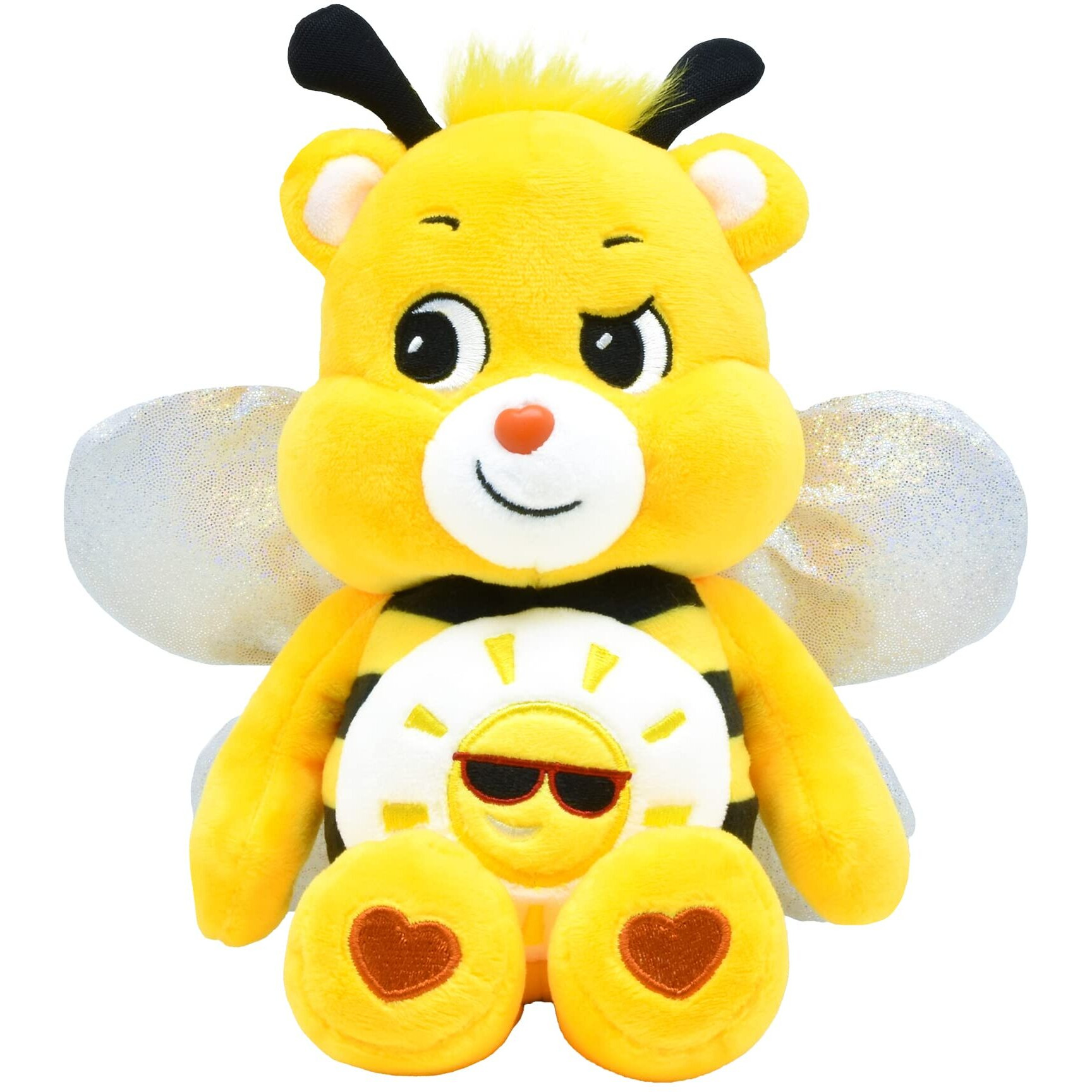 Care Bears Basic Bean Plush Spring Theme- Bee Funshine Bear