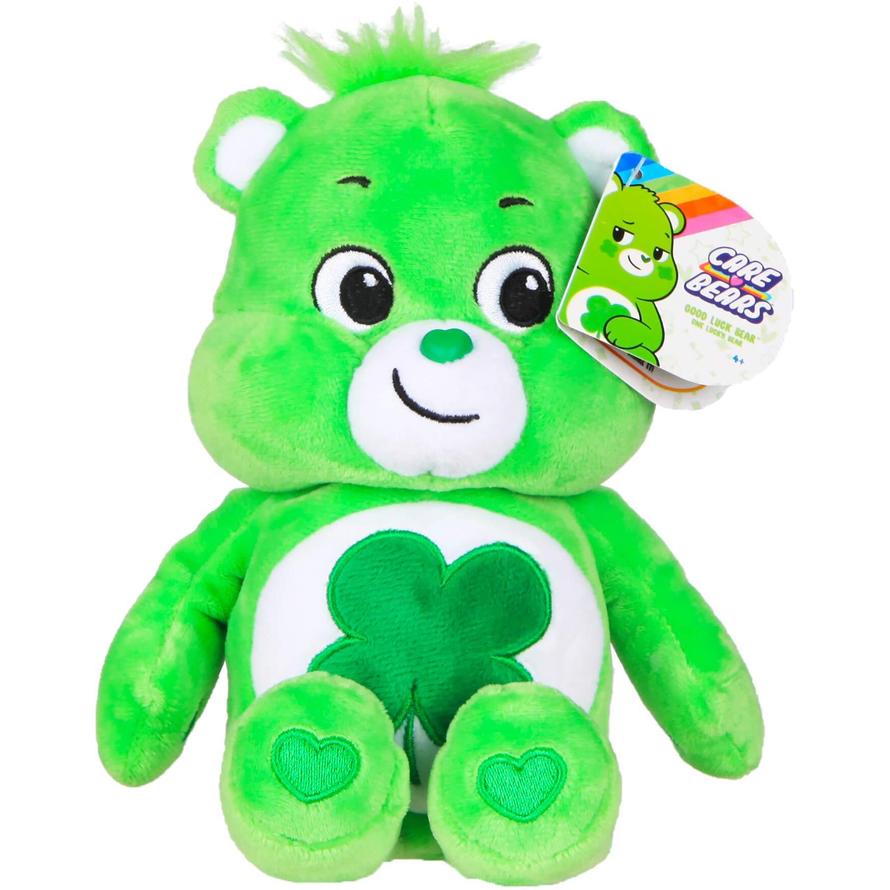 Care Bears Good Luck Bear Bean Plush 9 Inches