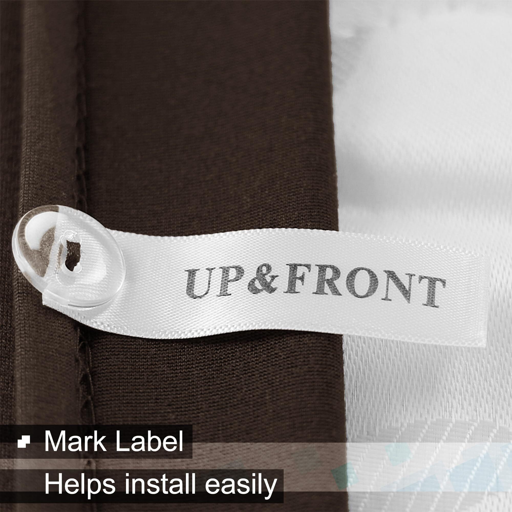 Box Spring Cover King/Cal King Size - Jersey Knit & Stretchy Wrap Around 4 Sides Bed Skirt For Hotel & Home  Brown