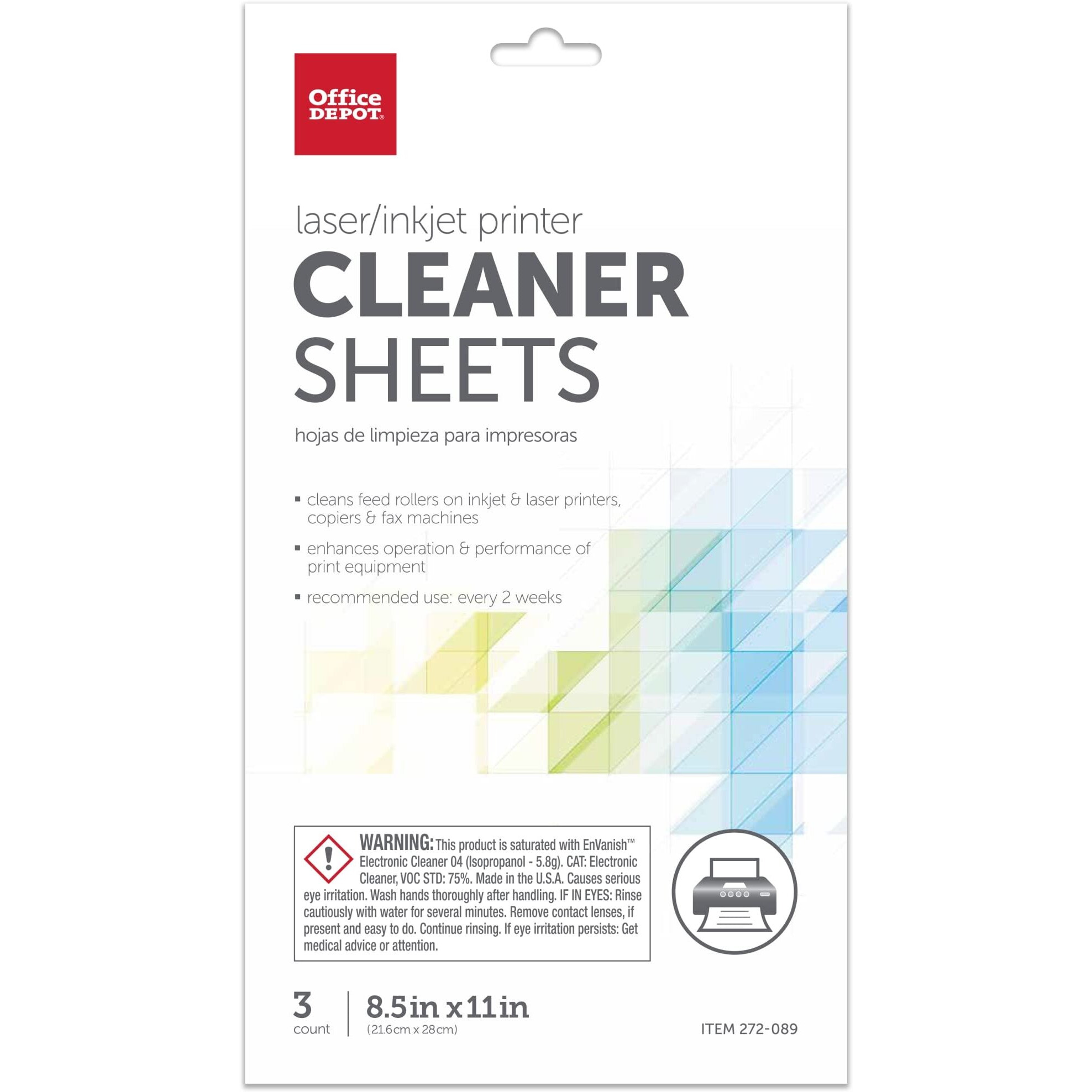 Office Depot Od2537 Printercopierfax Cleaning Kit  Od2537