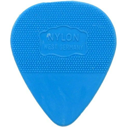 Herdim Blue Heavy Nylon Pick  12 Pack Marked West Germany