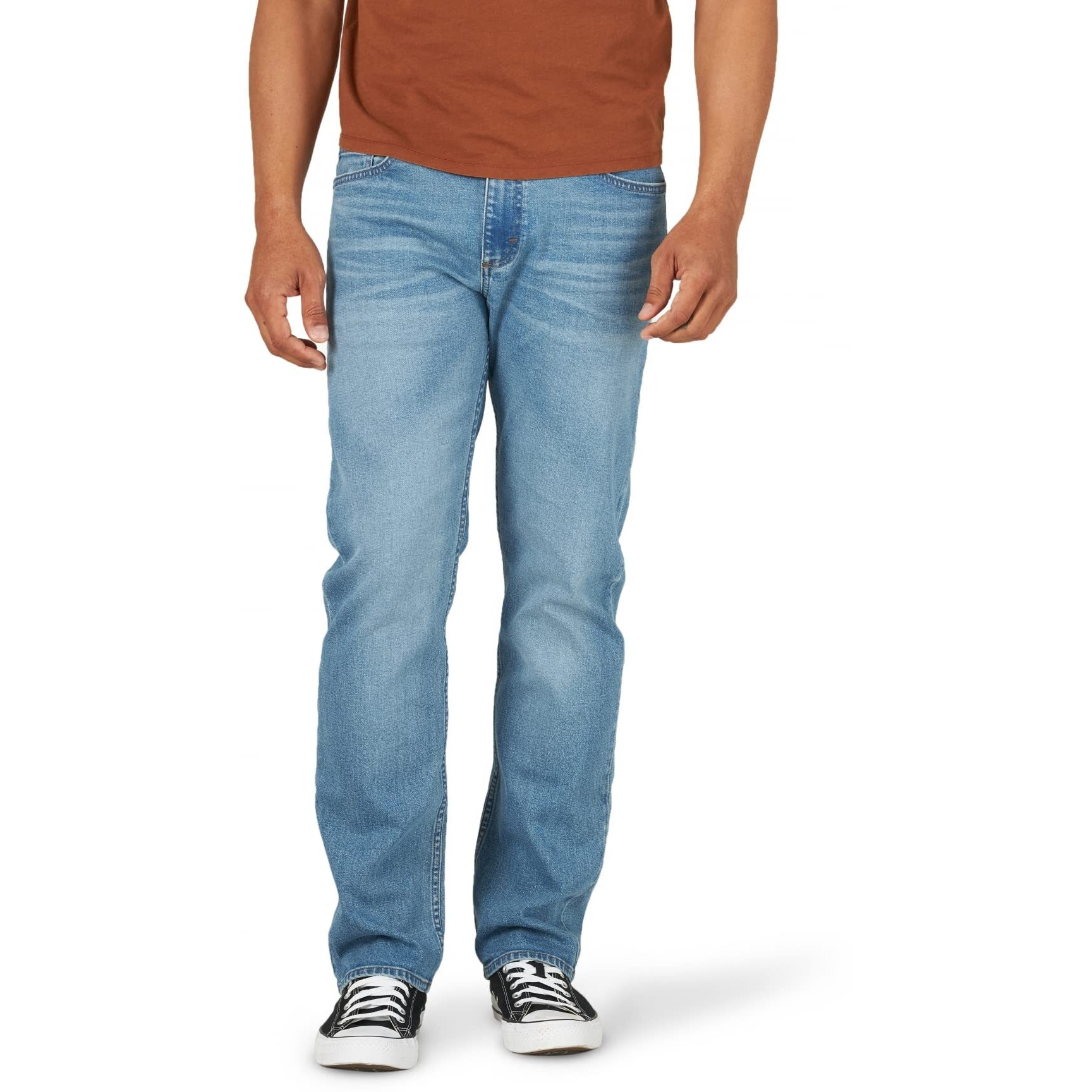 Wrangler Authentics Men's Slim Fit Straight Leg Jean  Beckett  34W X 32L