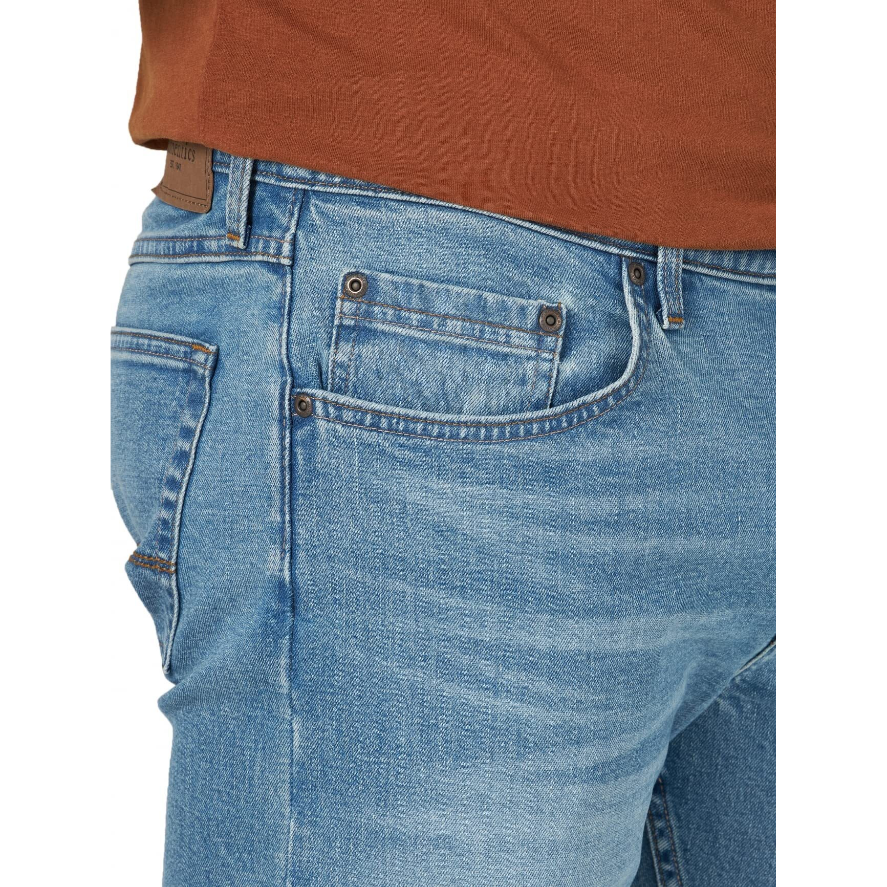 Wrangler Authentics Men's Slim Fit Straight Leg Jean  Beckett  34W X 32L