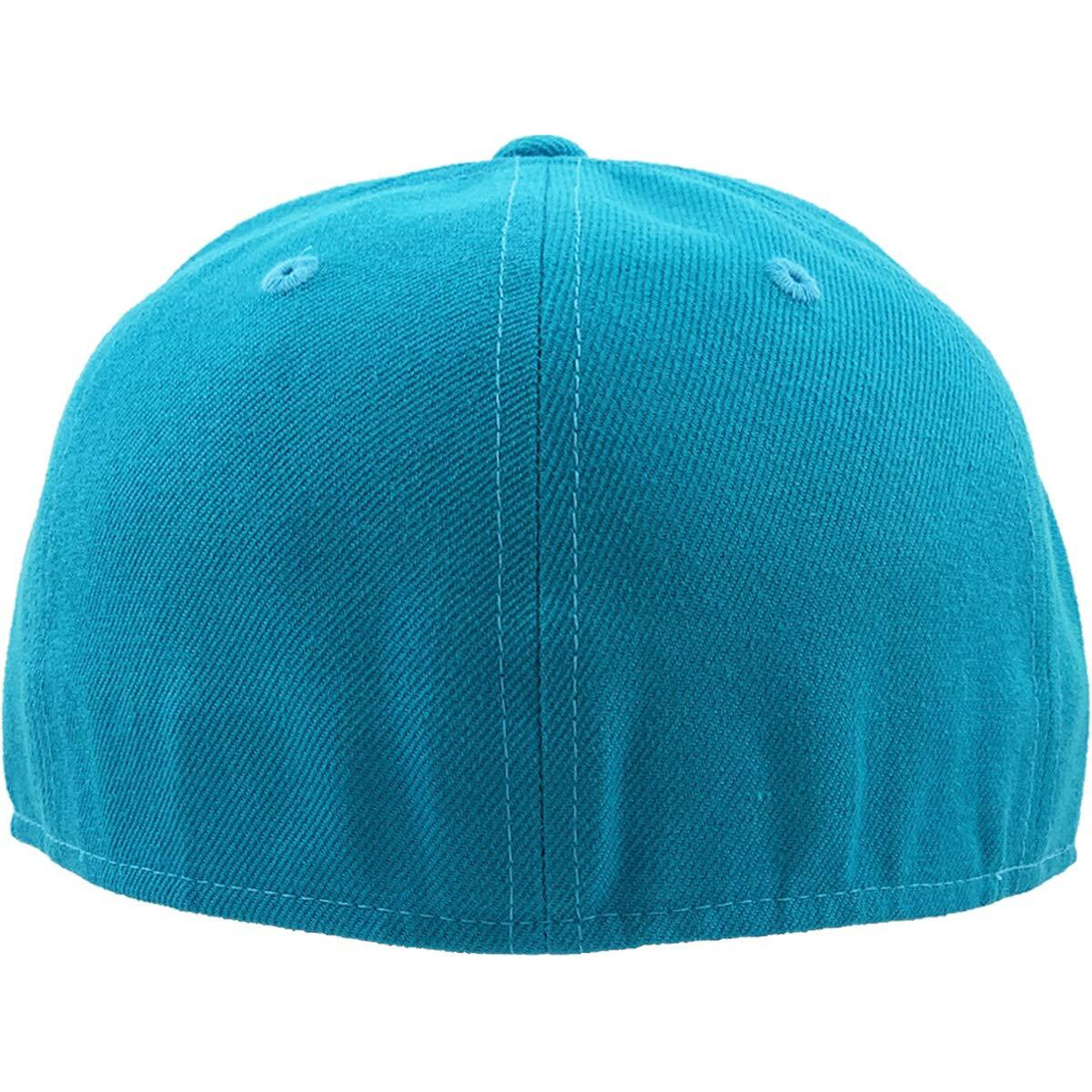 Kbethos Knw-2364 Aqu (7 3/8) The Real Original Fitted Flat-Bill Hats True-Fit  9 Sizes & 20 Colors