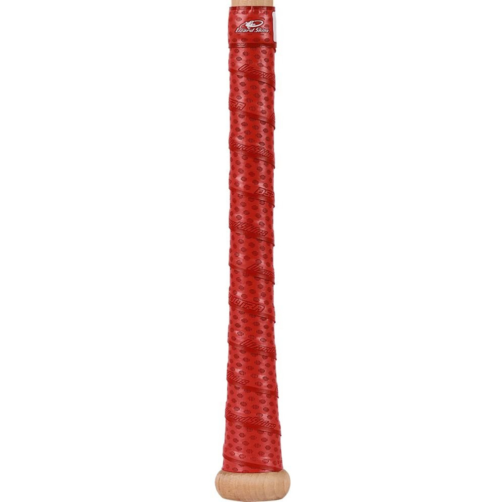 Lizard Skins Dsp Ultra 1.8Mm Bat Grip - Next-Gen Durasoft Polymer Baseball & Softball Bat Tape (Crimson Red)
