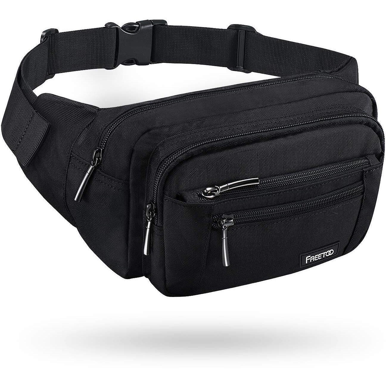 Freetoo Waist Pack Bag Fanny Pack For Men&Women Hip Bum Bag With Adjustable Strap For Outdoors Workout Traveling Casual Running Hiking Cycling