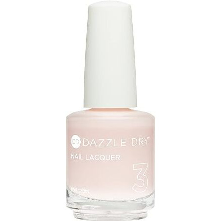 Dazzle Dry Nail Lacquer (Step 3) - Prima Ballerina - A Sheer And Milky Delicate Pink That Makes A Beautiful French Base. (0.5 Fl Oz)