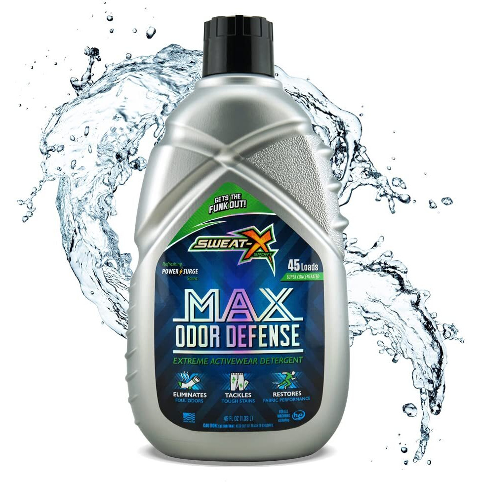 Sweat X Sport Max Odor Defense Extreme Activewear Detergent
