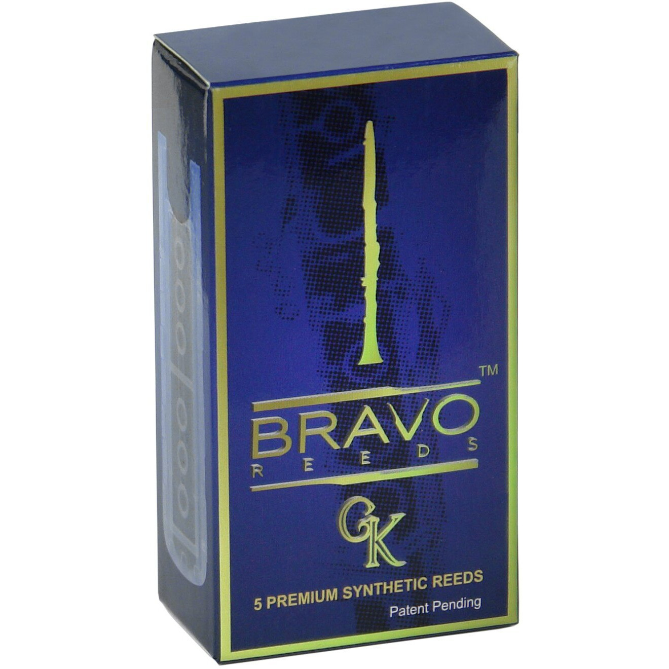 Bravo Synthetic Reeds For Bb Clarinet - Strength 2.0 (Box Of 5)  Model Br-C20