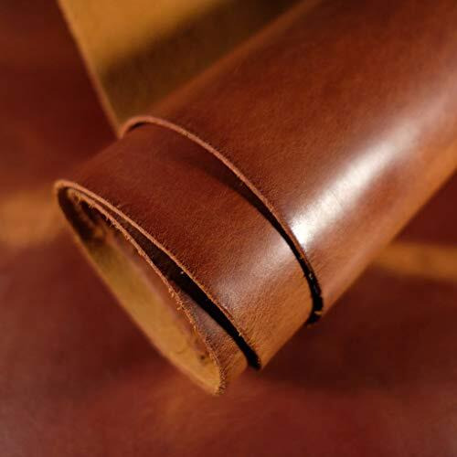 The Tannery Finished Full Grain Buffalo Genuine Leather Hides Crafts  Home Decor Leather Crafts Tooling Sewing Hobby Workshop Crafting Leather Hides Tan 12X24