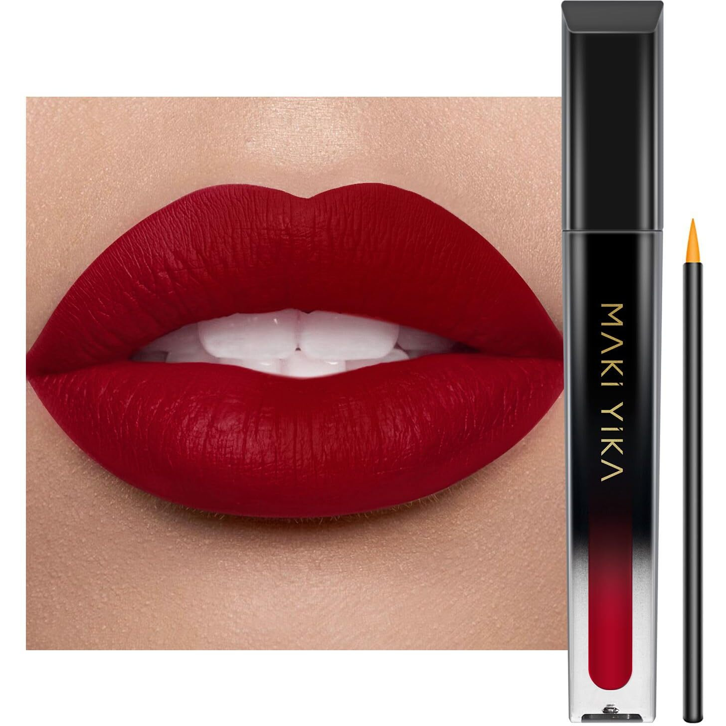 Maki Yika Red Lipstick For Women Color Stay Long Lasting Lipsticks  No Smudge Matte Liquid Lipstick Transferproof Cruelty-Free Lip Color |Trust You