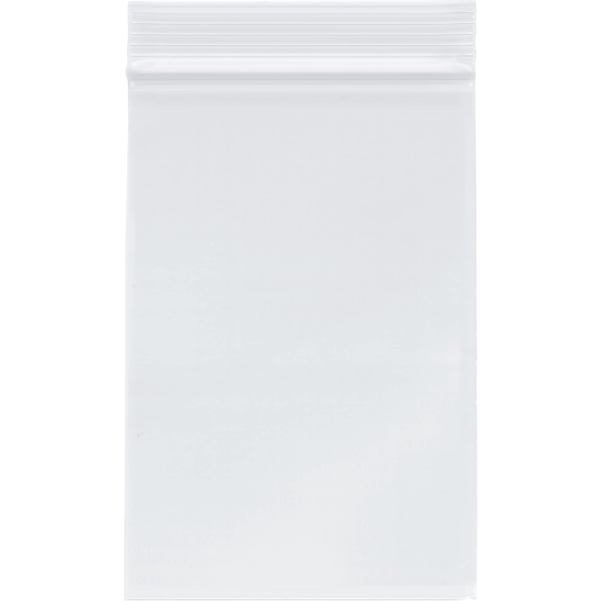 Plymor Heavy Duty Plastic Reclosable Zipper Bags  4 Mil  4 X 6 (Pack Of 200)