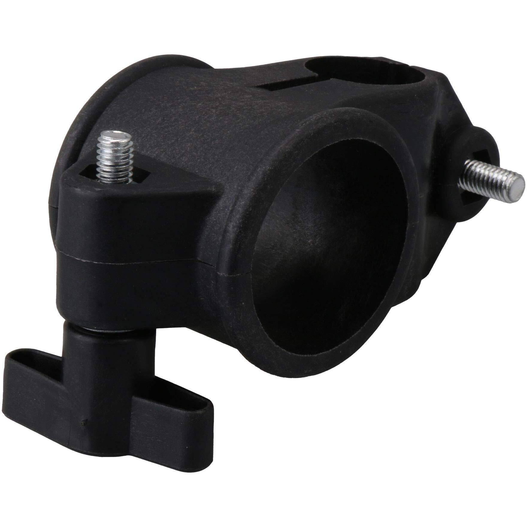 Logyues 22Mm Electronic Drums T Clamp Clip Bracket Kit Tubing Rack Mount Black Replacement For Roland Cr-22