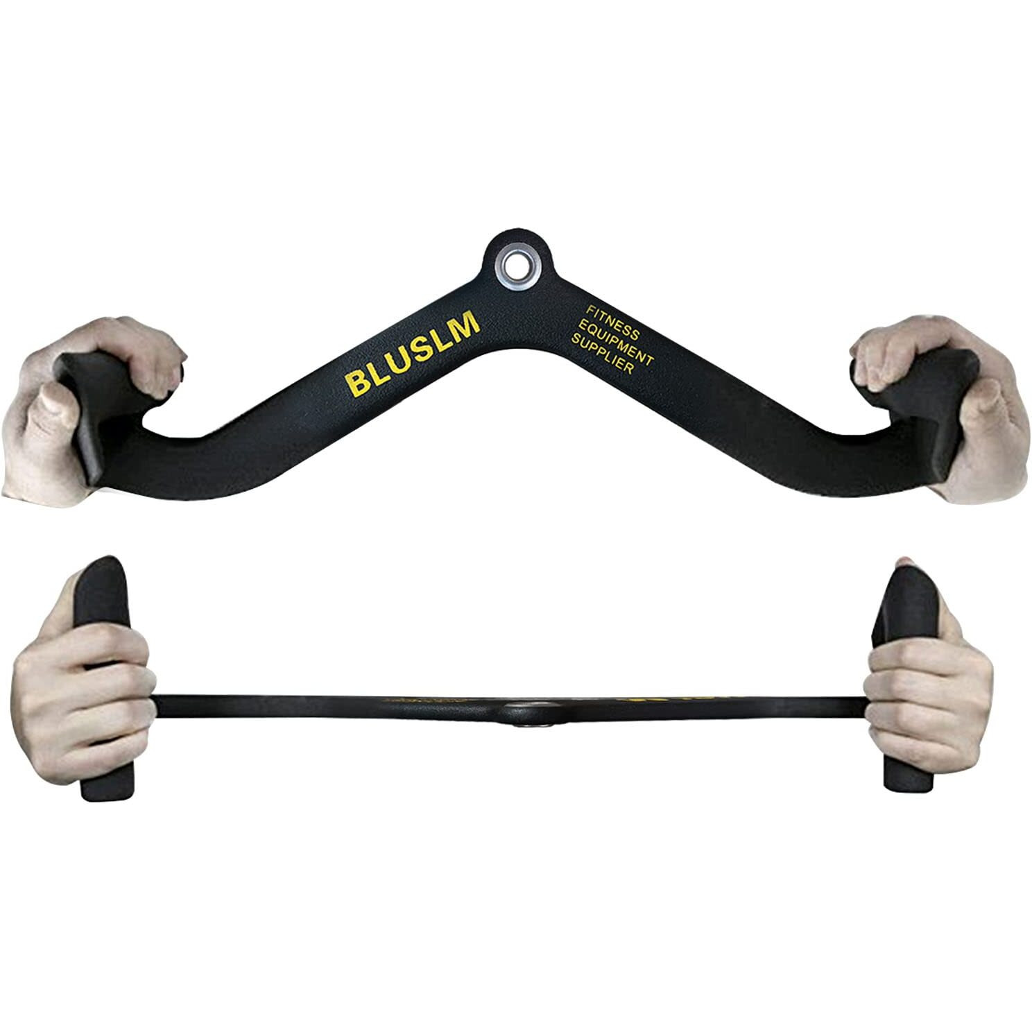 Lat Pull Down Bar For Cable Machine  Lat Pulldown Attachments T Bar V Bar Cable Attachment  Back Tricep Bar Strength Training Handle (Bl4)
