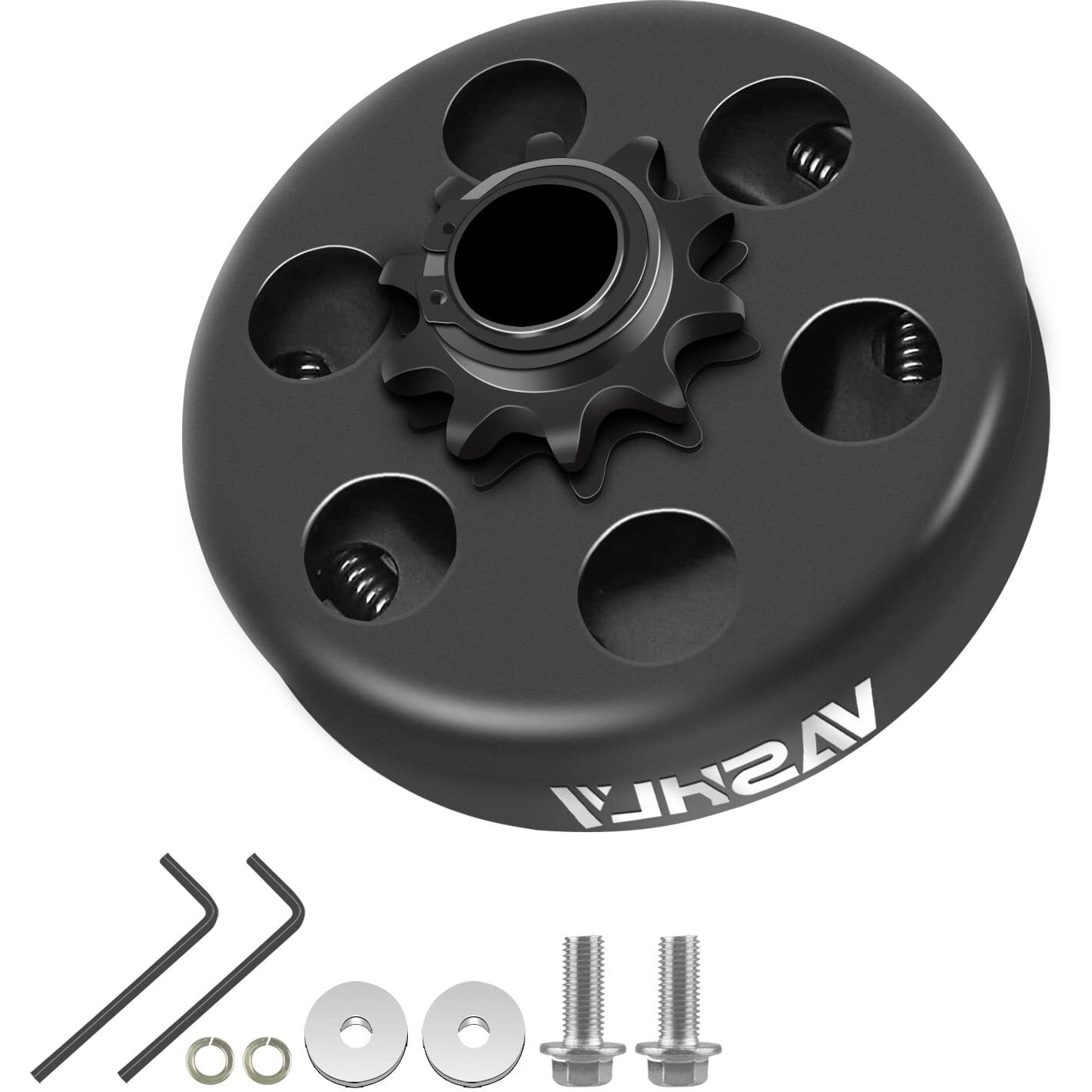 Vashly Go Kart Clutch 3/4"" Bore 10 Tooth For 40/41/420 Chain Predator 212 Centrifugal Clutch 10T For Go Kart Minibike And Fun Kart Engine