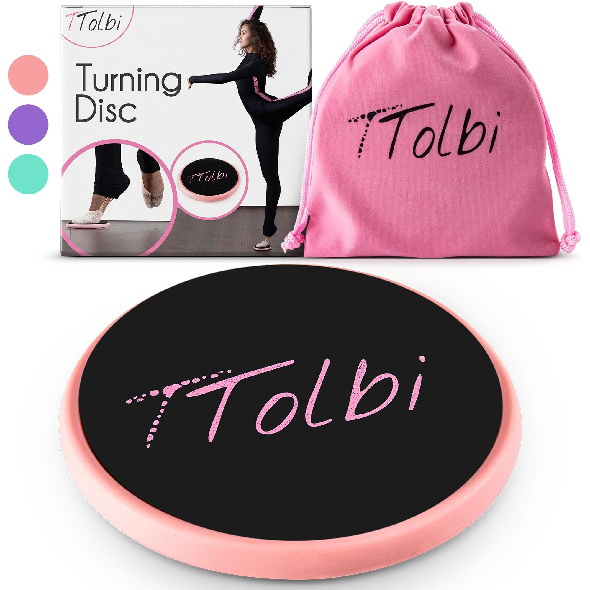 Premium Turning Boards For Dancers - Improve Pirouette Technique & Balance  Ideal Turn Board For Ballet  Dancing & Figure Ice Skating  Portable Spin Disc For Dance & Spinner Disk Training Equipment