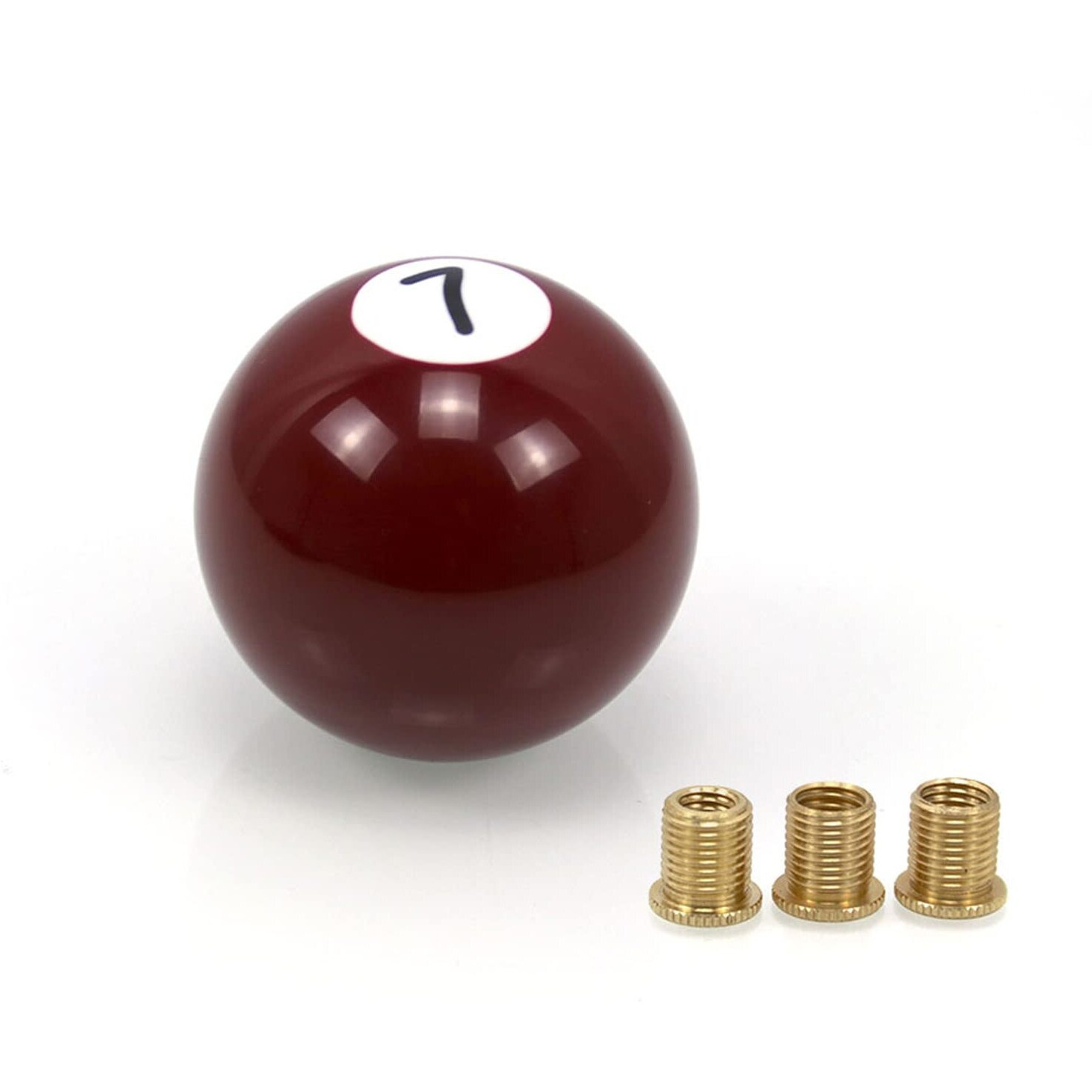 Ryanstar Shifter 7 Ball Billiard Pool Custom Shift Knob Universal Stick Shifter Knobs For Car Suv Bus Truck