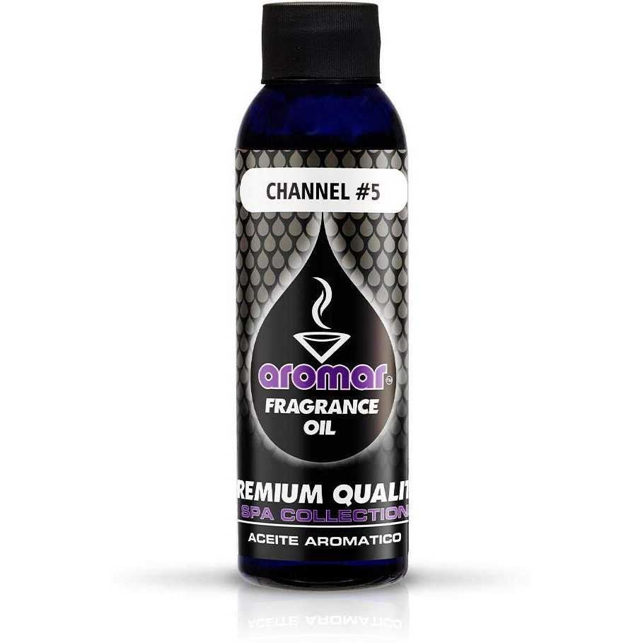 Aromar Premium Fragrance Oil  Channel 5 4Oz. Bottle. Long Lasting Aromatic Scent  Fresh And Revitalizing Aromatherapy For Living Room  Bedroom  And Kitchen