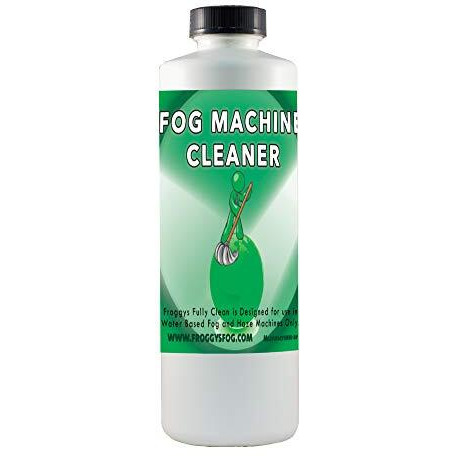 Froggy's Fog Fully Clean Fog And Haze Machine Cleaner Fluid - 1 Quart (32 Fl. Oz)  Froggy's Fully Clean Optimizes Performance & Extends The Life Of Your Fog Machine