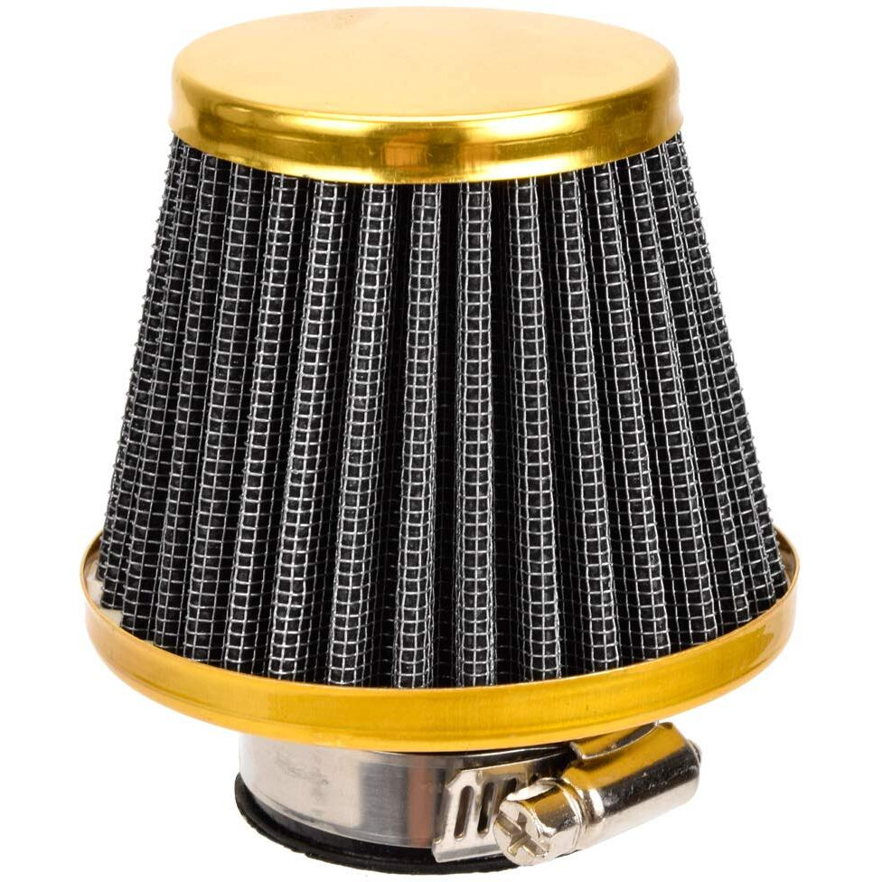 Hiaors 35Mm Air Filter For Pz19 20 Carb Taotao Peace Kazuma Meerkat 50Cc 70Cc 90Cc 110Cc Scooters Atvs Dirt Bikes Go Karts Quad 4 Wheeler Xr50 Crf50 Sdg Pit Bike Golden