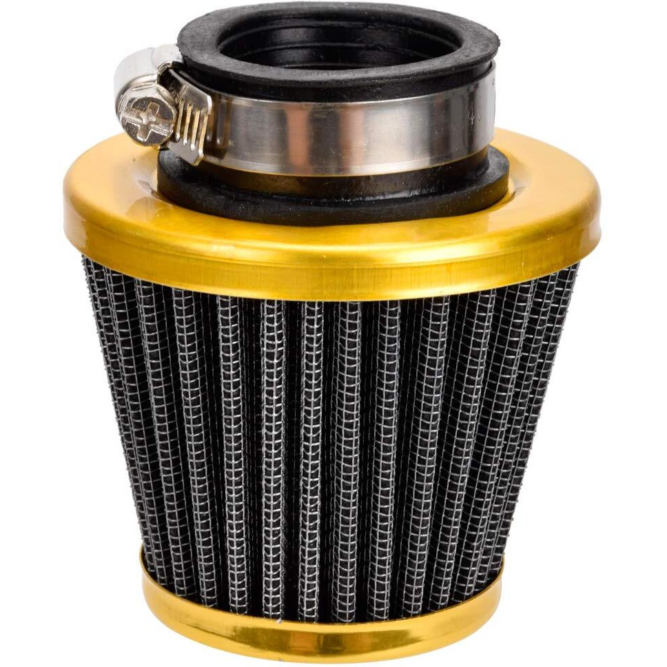 Hiaors 35Mm Air Filter For Pz19 20 Carb Taotao Peace Kazuma Meerkat 50Cc 70Cc 90Cc 110Cc Scooters Atvs Dirt Bikes Go Karts Quad 4 Wheeler Xr50 Crf50 Sdg Pit Bike Golden