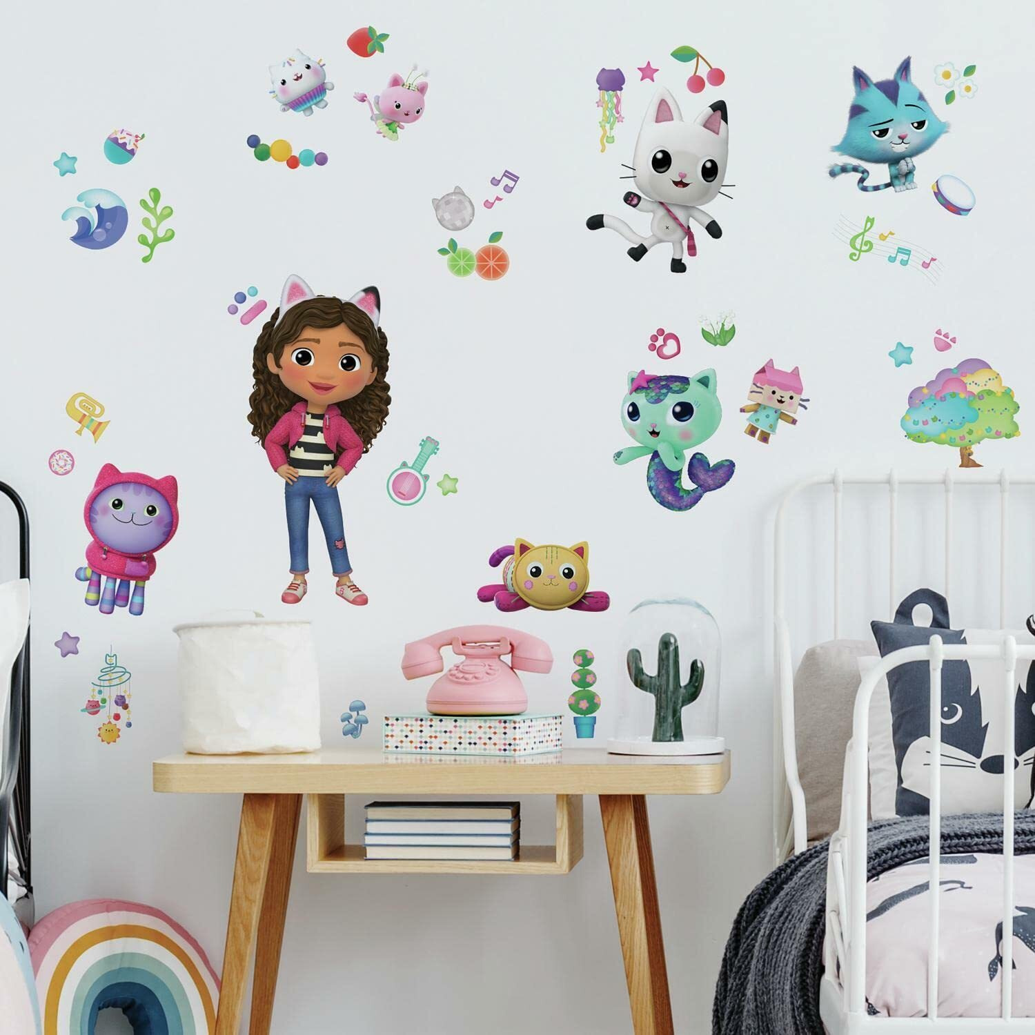 Dreamworks Gabby's Dollhouse Peel And Stick Wall Decals By Roommates  Rmk4823Scs