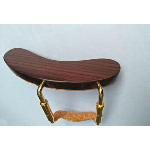 Musical String Mandolin Armrest Rosewood Wood With Golden Color U Clamp Hardware